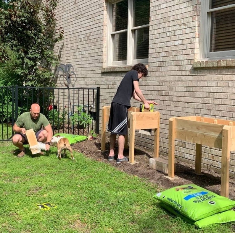 Raised CEDAR Sustainable Garden Bed