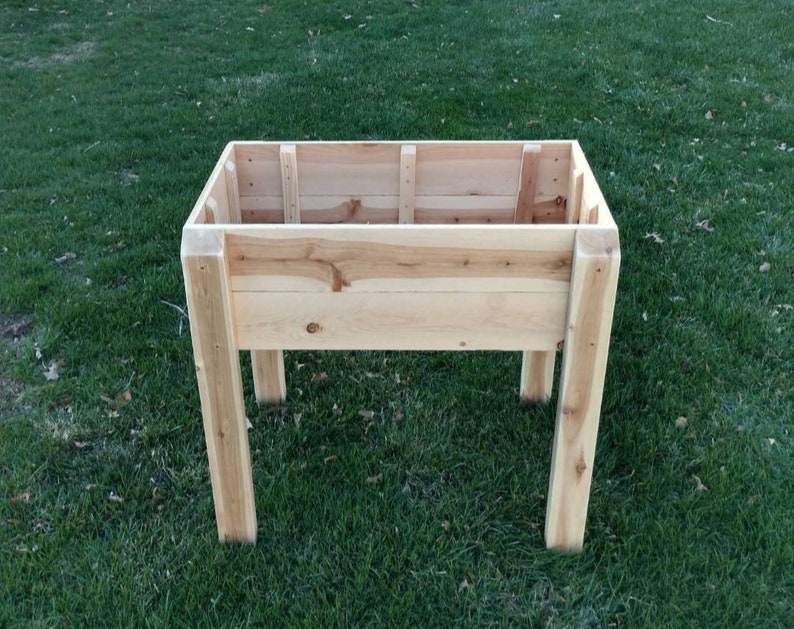 Raised CEDAR Sustainable Garden Bed