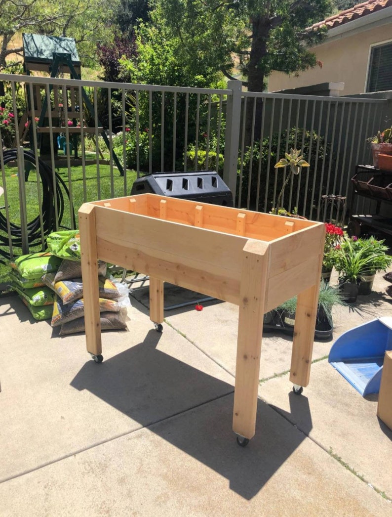 Raised CEDAR Sustainable Garden Bed