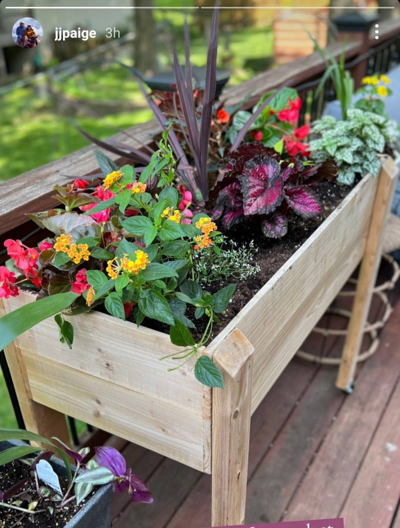 Raised CEDAR Sustainable Garden Bed
