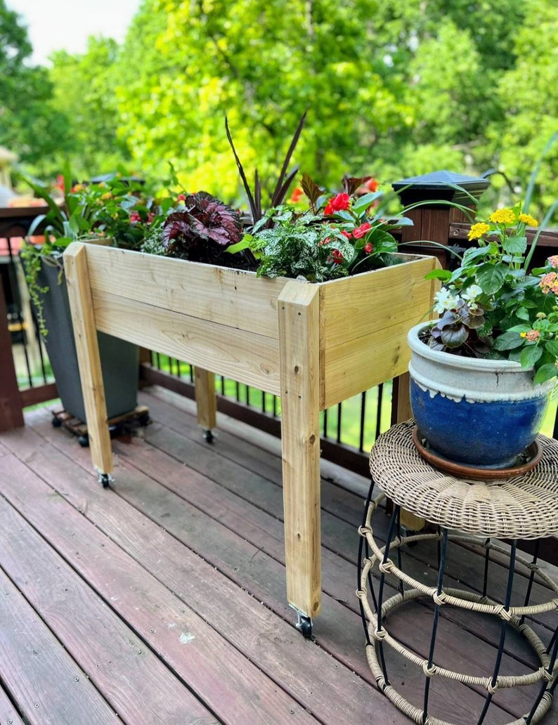 Raised CEDAR Sustainable Garden Bed